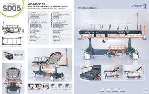 Patient Emergency Treatment Stretcher