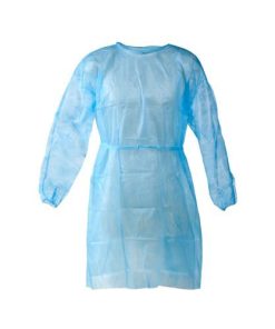 Disposable Isolation Gown blue