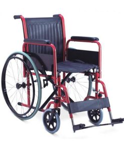 Wheelchair - Steel / PVC detchable arm and foot restst