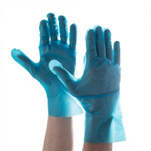 TPE Gloves blue