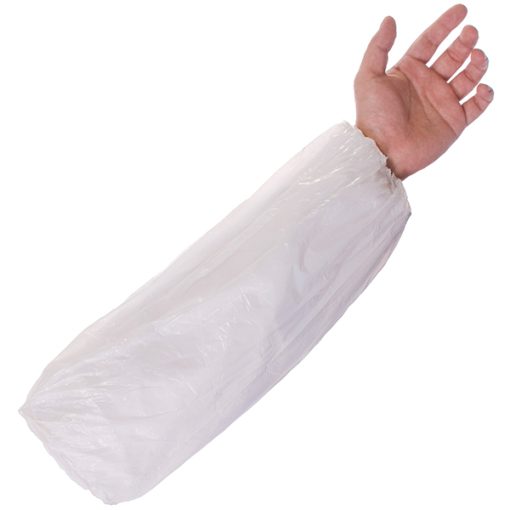 White Plastic Sleeve Protectors