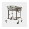 Stainless steel infant bed Til table