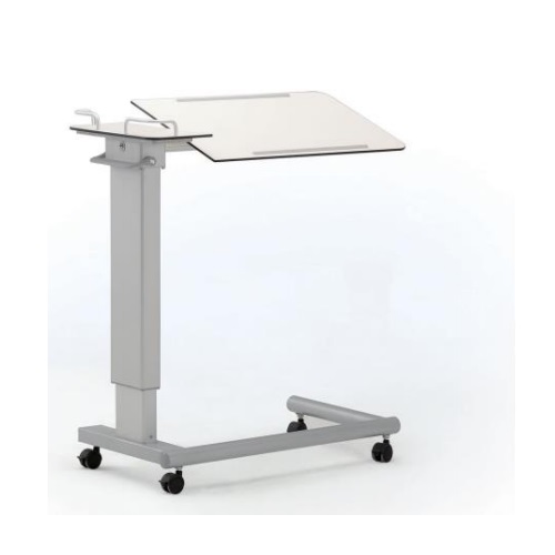 Movable over bed table