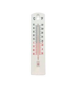 Wall hanging thermometer