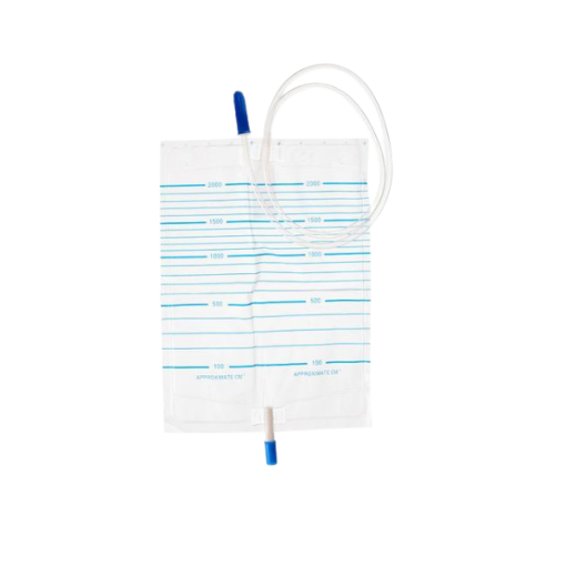 Urine Bag 2000ml & Anti Return Valve