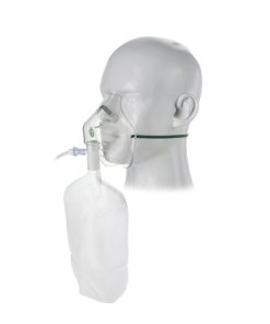 Adult Mask High Concentration + non rebreathing bag