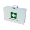 First aid metal box empty