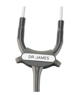 Stethoscope name tag