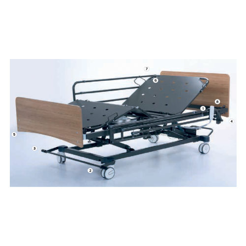 King size Bariatric home care bed