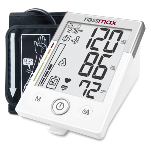Bp Meter Rossmax Mw701f Auto Arm - Xl Digits , 2 Users
