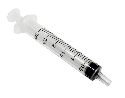 Syringe Luer Slip 3 Part 3ml